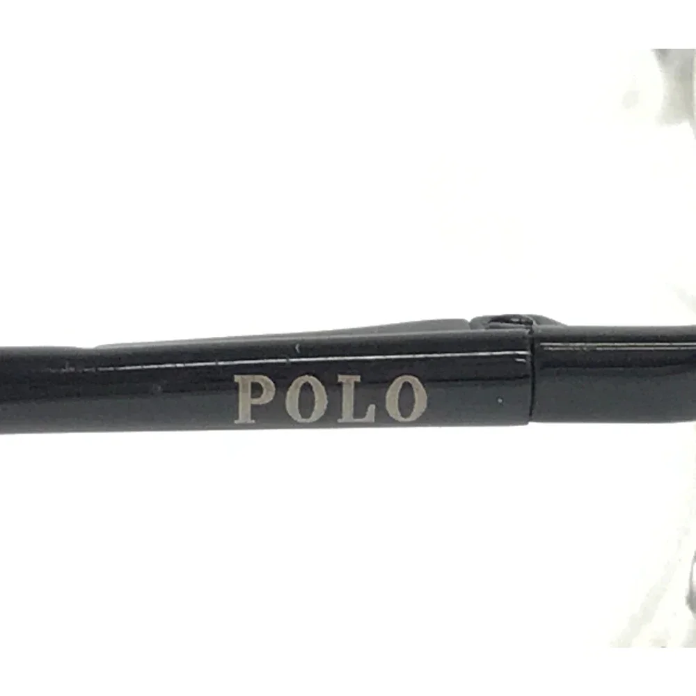 Polo Ralph Lauren Eyeglasses Frames 2001 5011 Black on Clear Full Rim 49-17-135